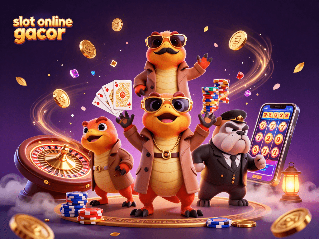 Mengalami keseruan slot online gacor dengan raptor 3D berpura-pura untuk kasino VIP.