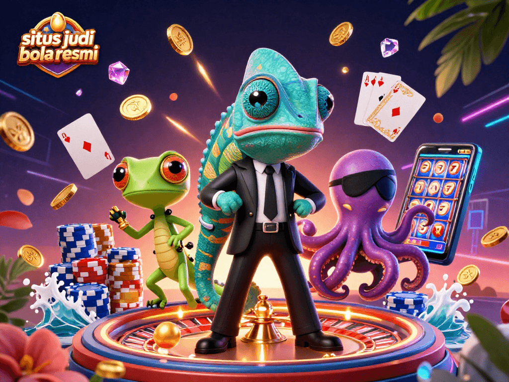 Experience thrilling betting action on situs judi bola resmi with vibrant game elements and dynamic characters