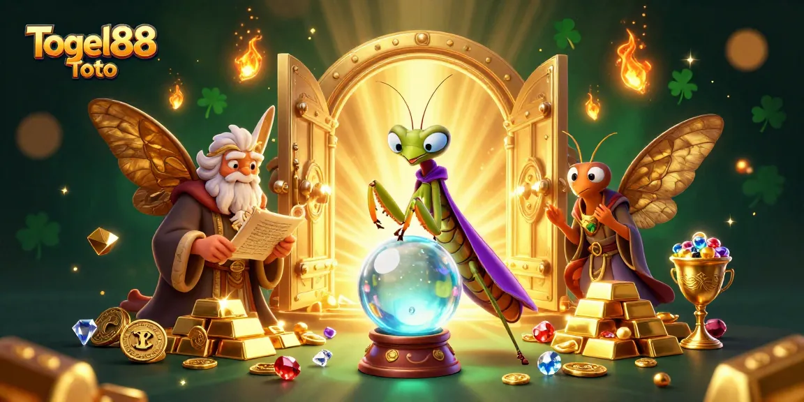 Togel88 Toto captures immersive gambling experiences with a mystical fortune teller and wise moth librarian