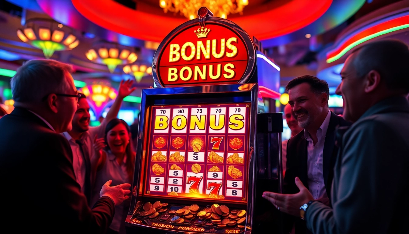 Engaging players enjoying the as38 bonus slot mingguan with a dynamic slot machine atmosphere.