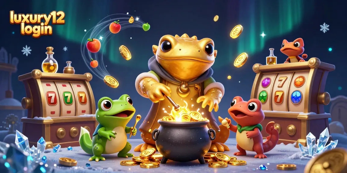 Engage in thrilling gameplay with luxury12 login at the center of a dynamic 3D gambling scene.