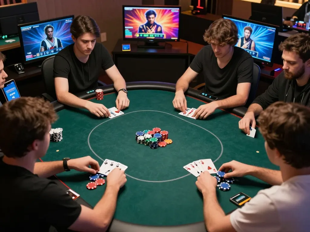 The hidden wiki link enhances online gaming strategies during a dynamic poker session.