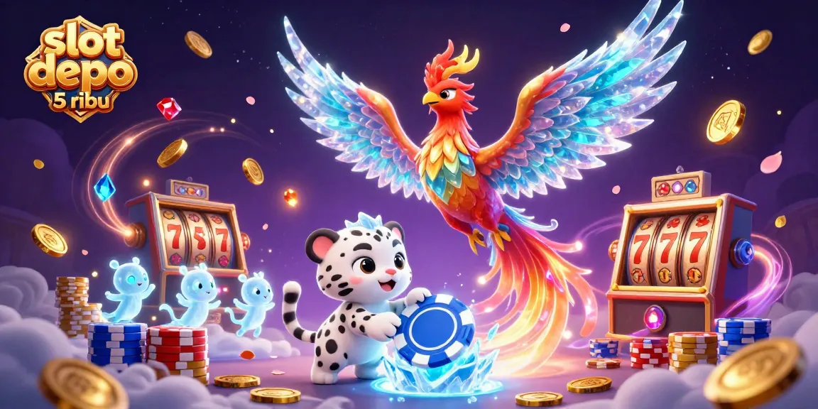 Spin to win at slot depo 5 ribu with cascading coins and lucky symbols for an exciting experience.