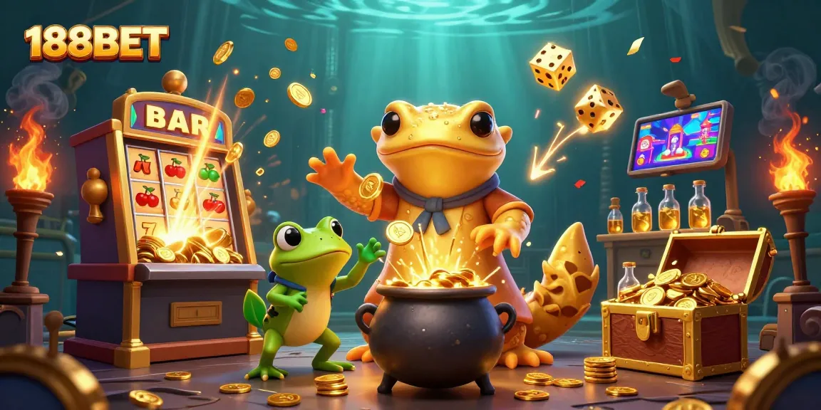 Experience the thrill of winning at 188BET with a dazzling jackpot explosion and gold coins!