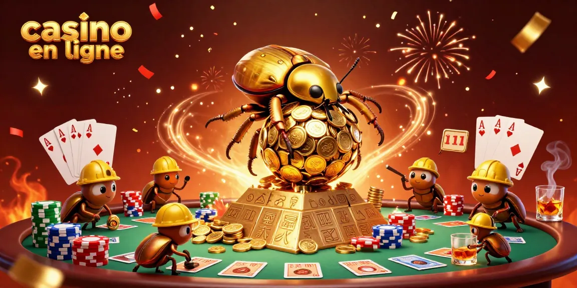 Accédez aux plaisirs du casino en ligne avec une scène dynamique de jeux et de croupiers.