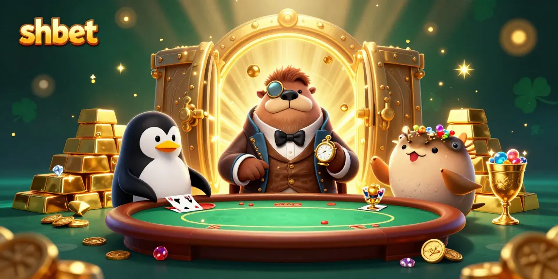 Experience thrilling shbet action with a jolly walrus, sophisticated penguin, and bluffing pufferfish.