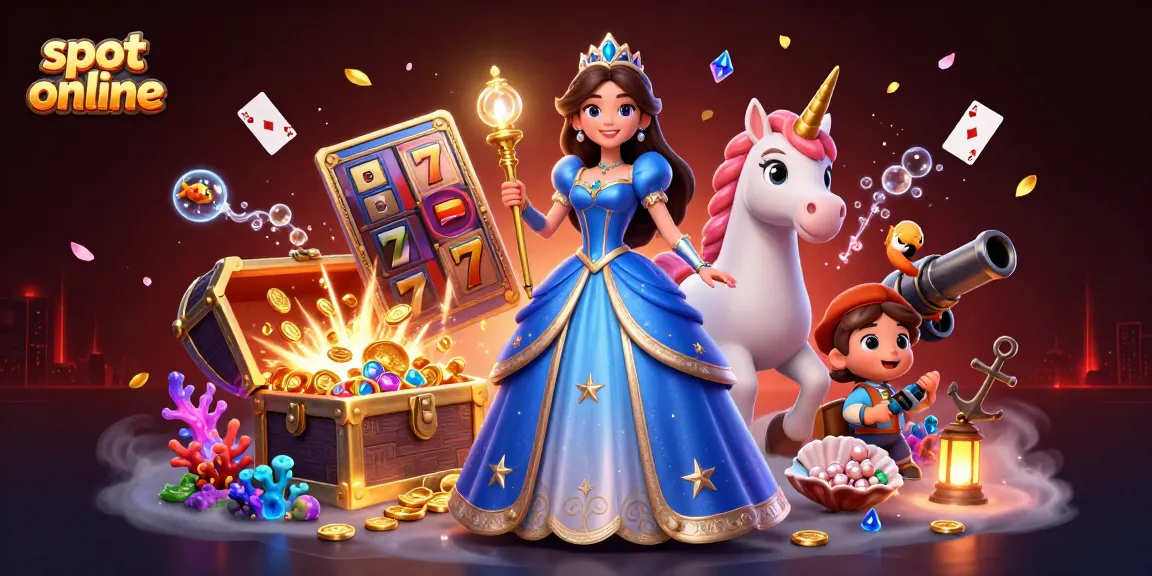 Engage in thrilling slot online gameplay with captivating characters and vibrant casino elements