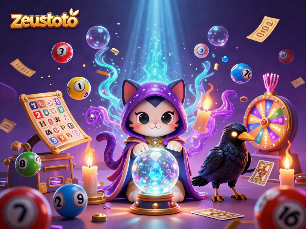 Try your luck with zeustoto lottery balls while mystic characters enhance your gaming experience.