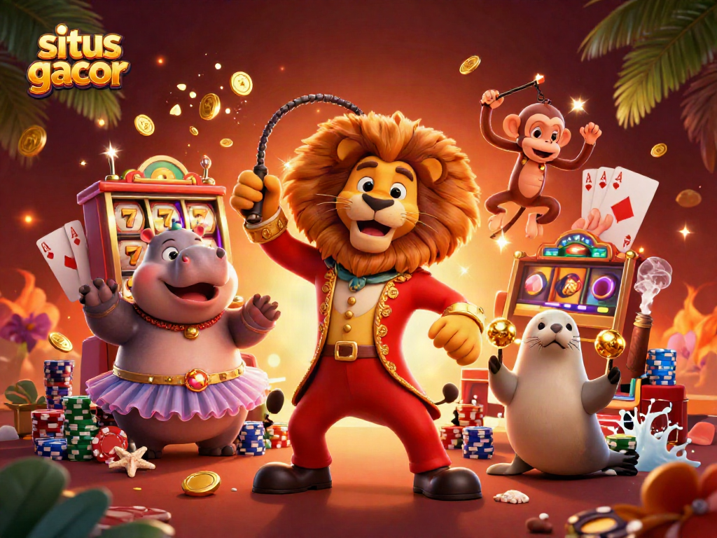 Menangkan peluang di situs slot gacor melalui ilustrasi 3D yang penuh warna dan menarik.