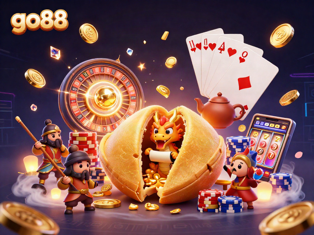 Engage with go88 and experience the thrill of golden fortune cookies, dragons, and casino excitement.