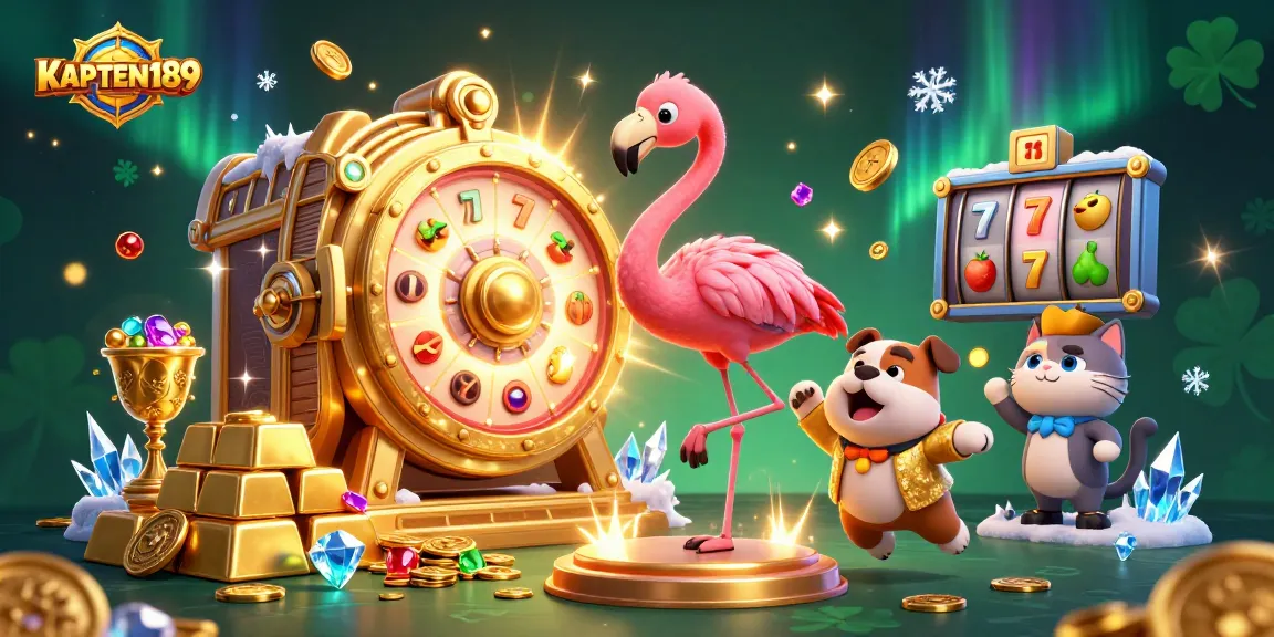 KAPTEN189 menghadirkan suasana slot online yang mengasyikkan dengan simbol keberuntungan dan hadiah fantastis.
