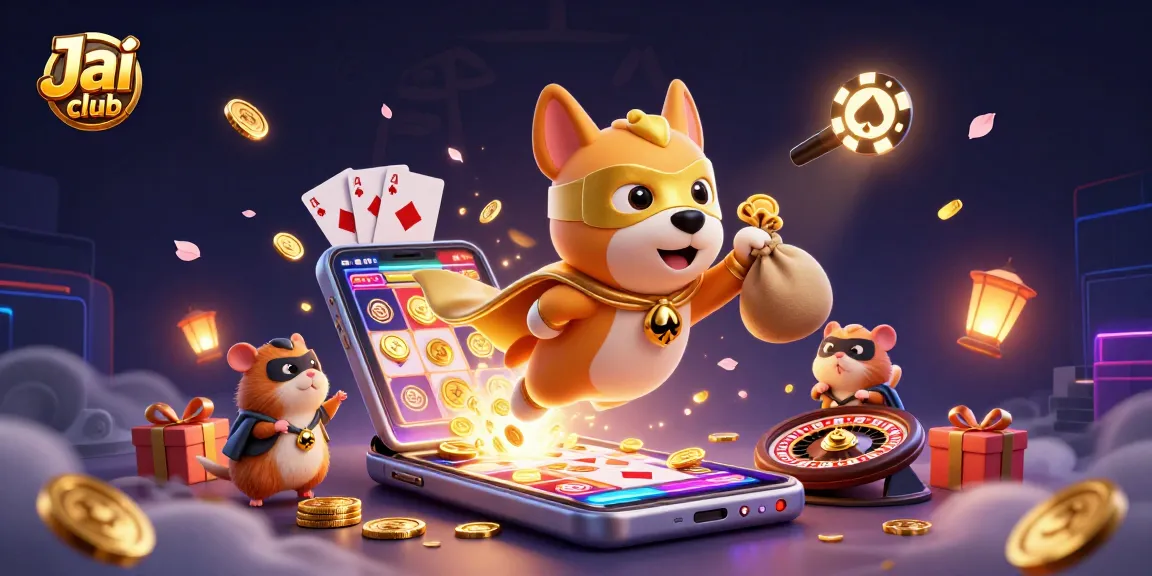 Engage with Jai club's vibrant gaming scene featuring exciting character adventures and dynamic casino elements.