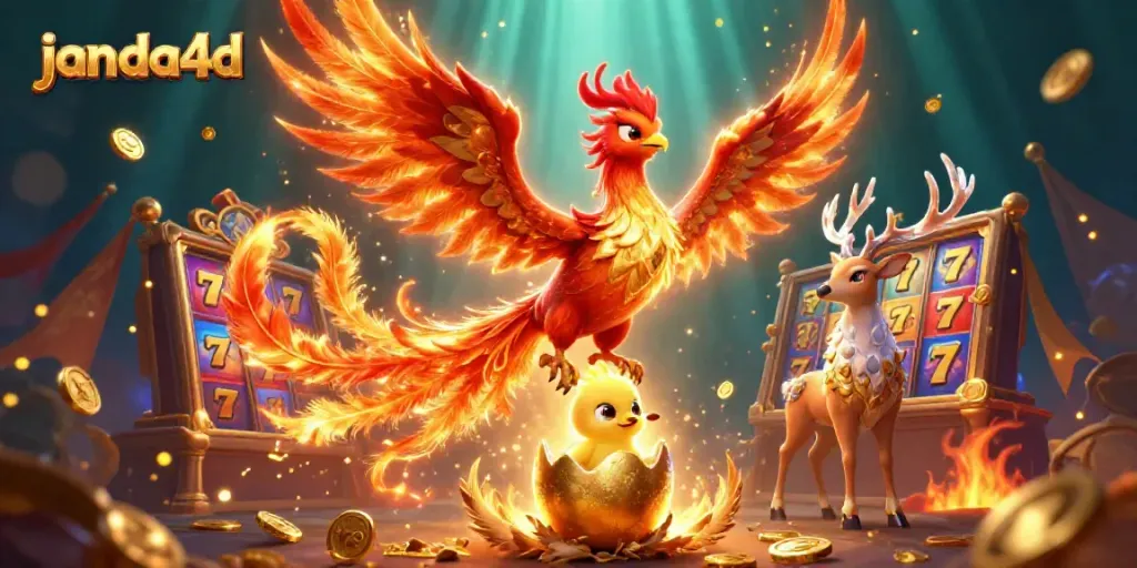 Permainan slot janda4d dengan grafis menakjubkan dan karakter phoenix yang menawarkan pengalaman bermain yang unik.