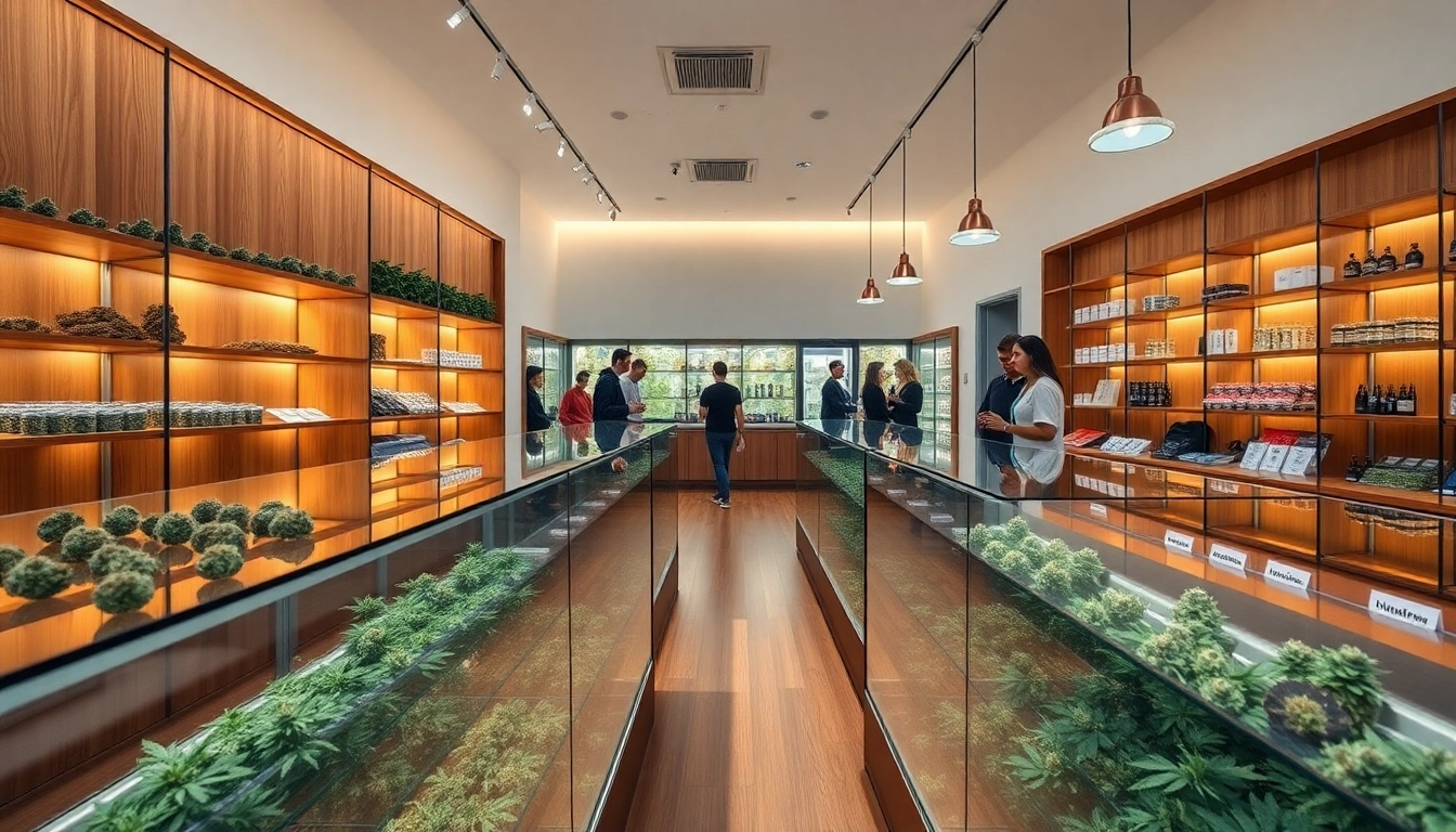 Discover quality products at a vibrant Weed Store, showcasing a welcoming atmosphere.