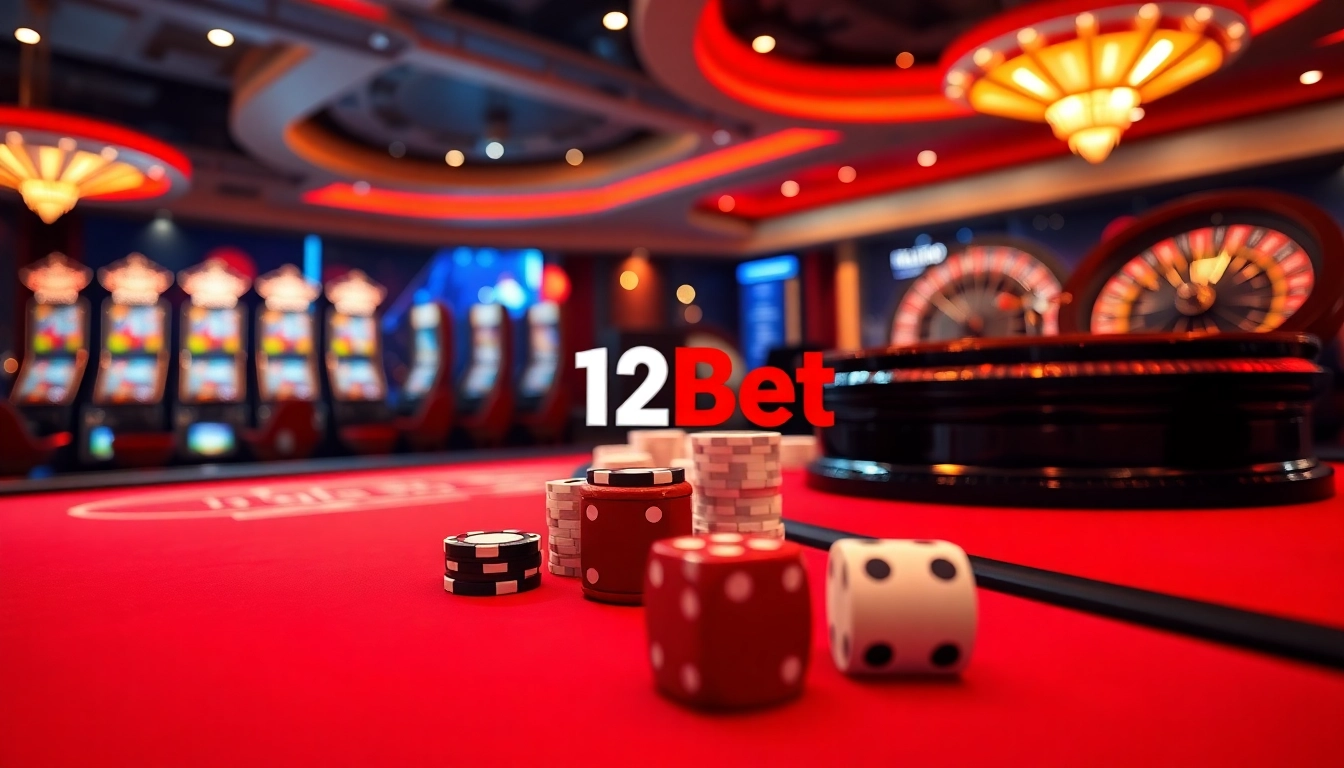 Place bets and enjoy thrilling gameplay with link 12bet at an elegant online casino.