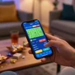 Engaging with Link Alternatif on a smartphone for seamless online sports betting experience at home