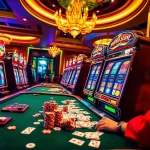 Engage with the demo slot pragmatic experience at a luxurious casino gaming table.