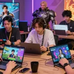 Engaging players in the Status game, customizing avatars and interacting with characters for a lively social experience.