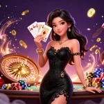 Experience nowgoal đá bóng in a vibrant casino scene of elegance and excitement.