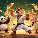 MPO500 platform showcases engaging slot action with vibrant characters and winning elements.