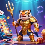 Experience winning with link situs slot, showcasing dynamic gaming elements in a vibrant underwater scene.