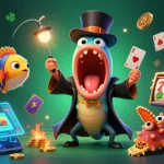 Join the fun and log in to Bg678 with vibrant digital imagery showcasing a lively casino scene.
