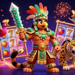 Engage with exciting slot games at situs depo 10k, featuring vibrant characters and dynamic gaming elements.